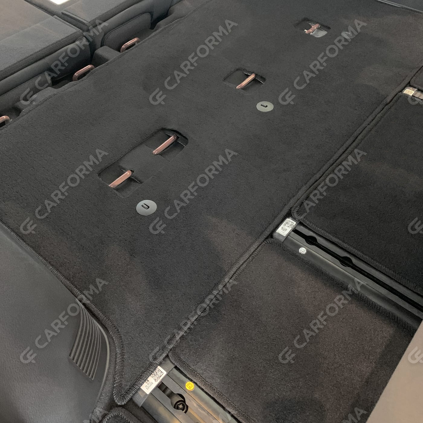 Ворсовые коврики на KIA Carnival IV 7 мест без оттоманок 2020&nbsp;-&nbsp;2026 в Новосибирске