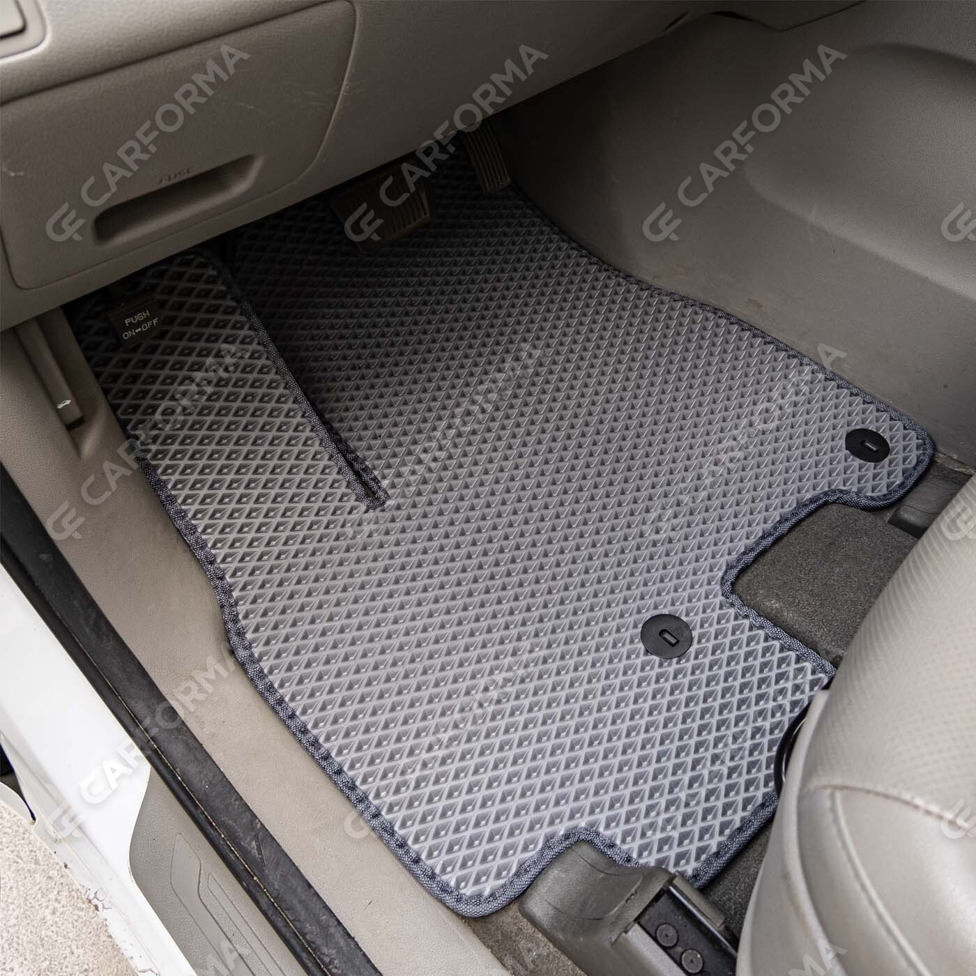 Ворсовые коврики на KIA Carnival III 7 мест 2014&nbsp;-&nbsp;2021 в Новосибирске