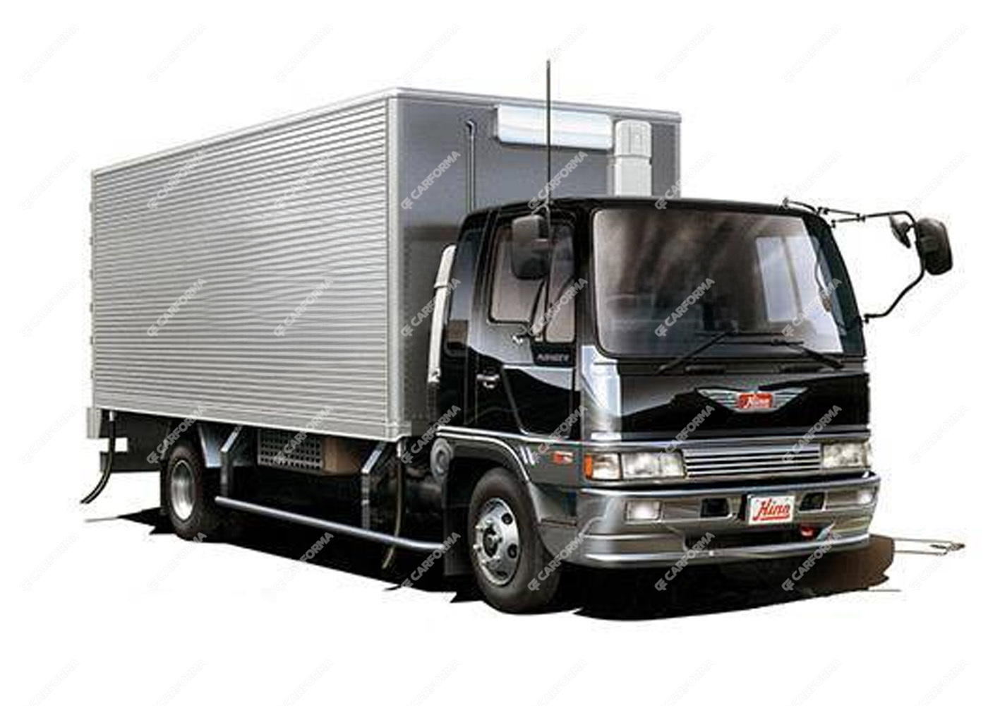 Ворсовые коврики на Hino 500 IV (Ranger) узкая кабина 1989 - 2001