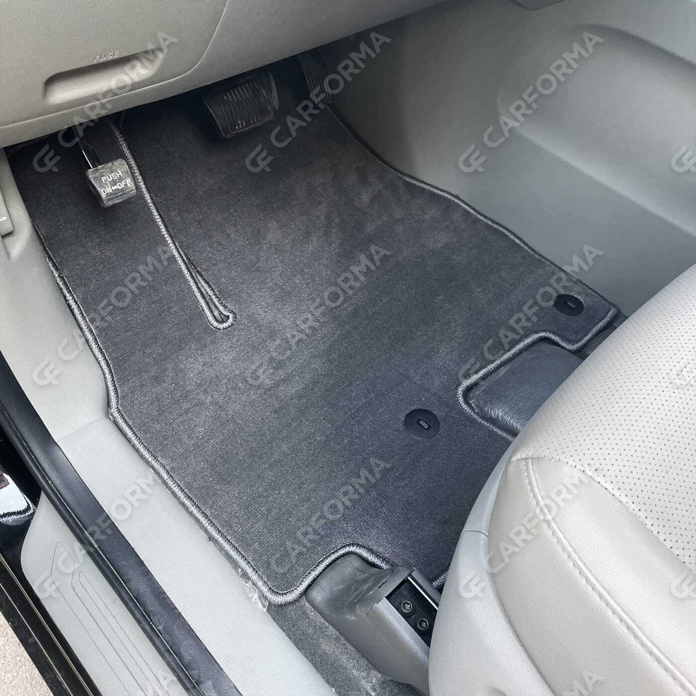 Ворсовые коврики на KIA Carnival III 7 мест 2014&nbsp;-&nbsp;2021 в Новосибирске