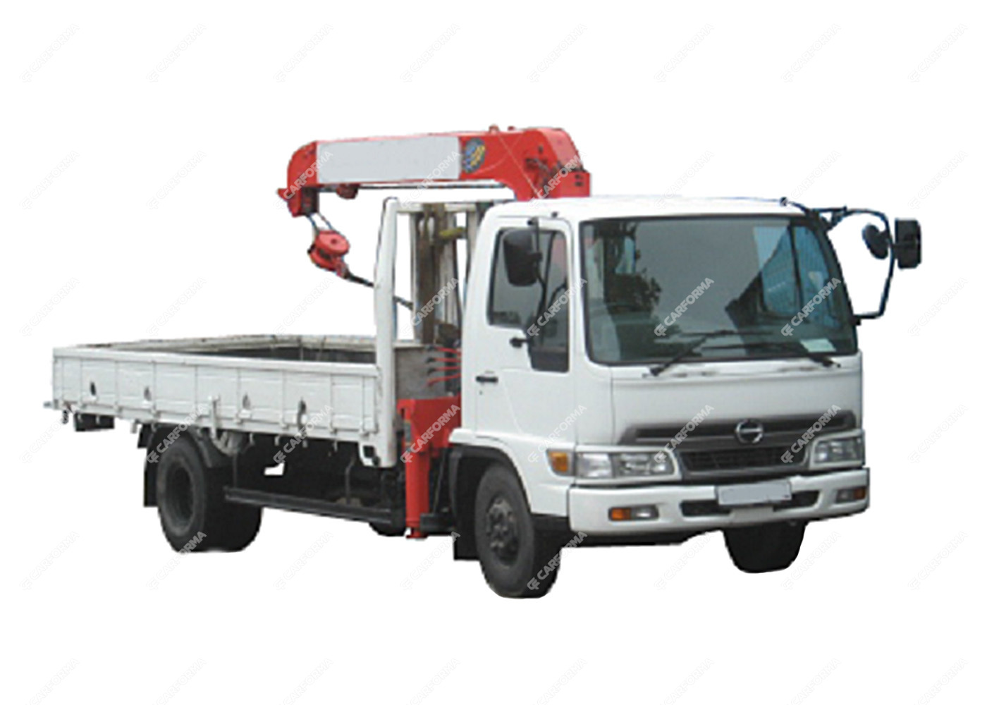Ворсовые коврики на Hino 500 IV (Ranger) узкая кабина 1989 - 2001