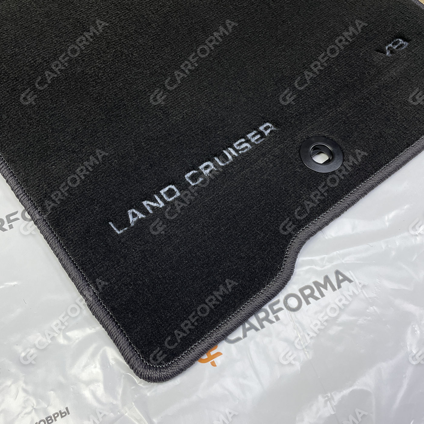 Ворсовые коврики на Toyota Land Cruiser Prado 250 2023&nbsp;-&nbsp;2026 в Новосибирске