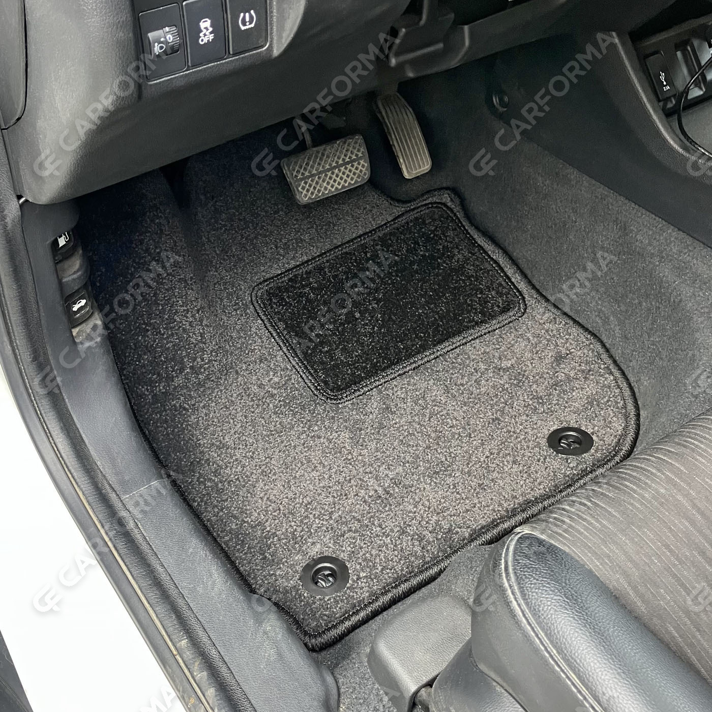 Ворсовые коврики на Honda XR-V I 2014&nbsp;-&nbsp;2022 в Новосибирске