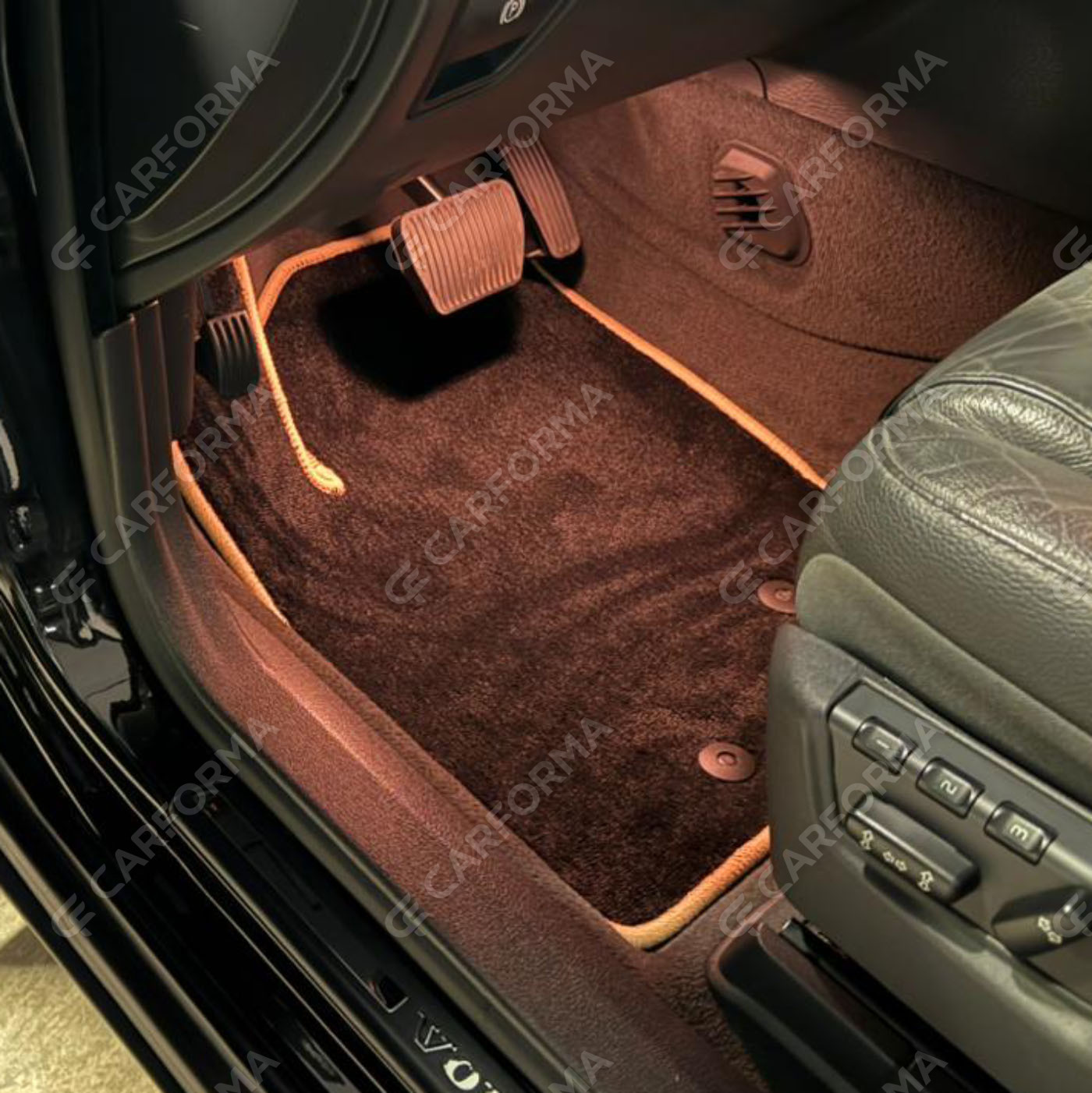 Ворсовые коврики на Volvo XC90 I 2002&nbsp;-&nbsp;2014 в Новосибирске