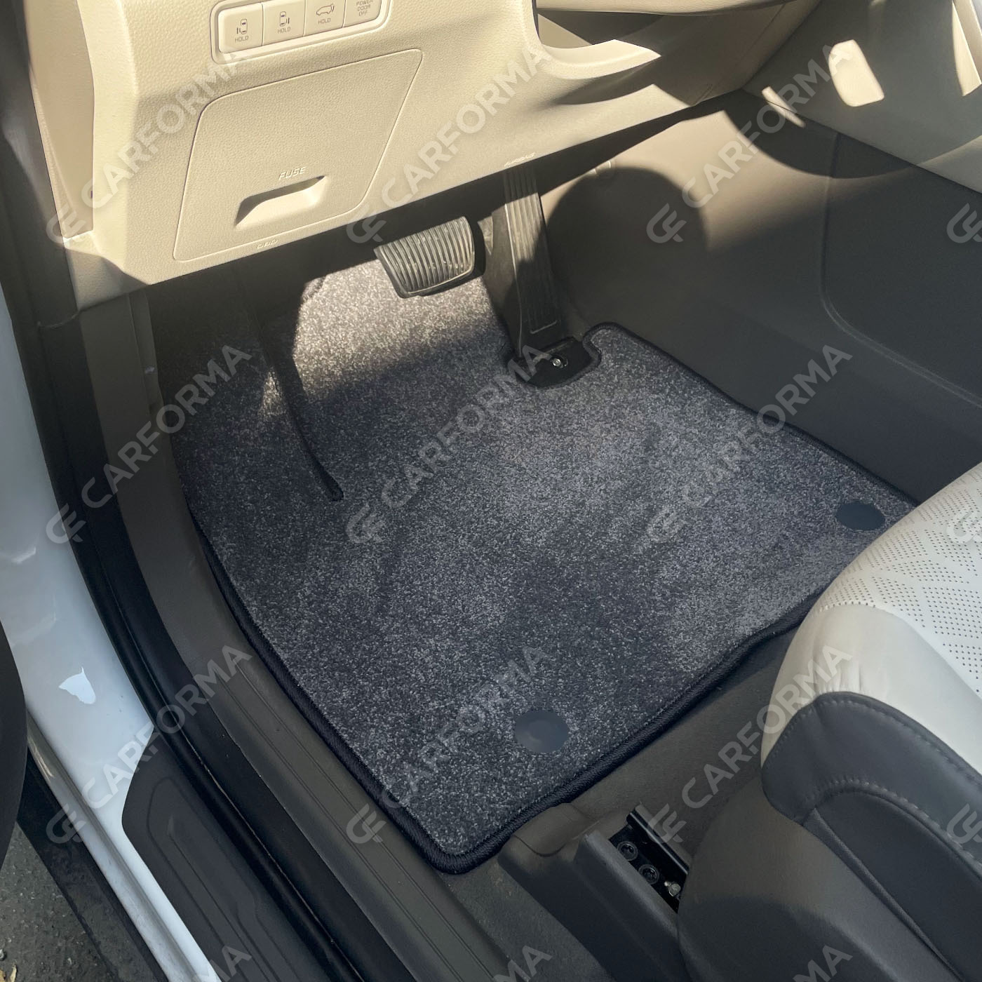 Ворсовые коврики на KIA Carnival IV 11 мест 2020&nbsp;-&nbsp;2026 в Новосибирске