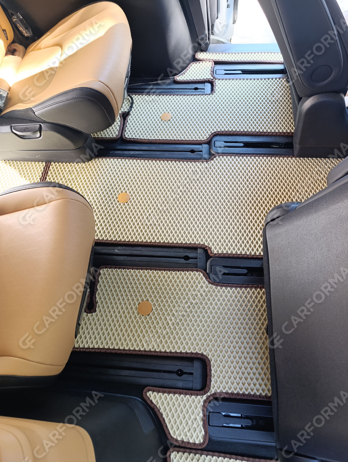 Ворсовые коврики на KIA Carnival IV 11 мест 2020&nbsp;-&nbsp;2026 в Новосибирске