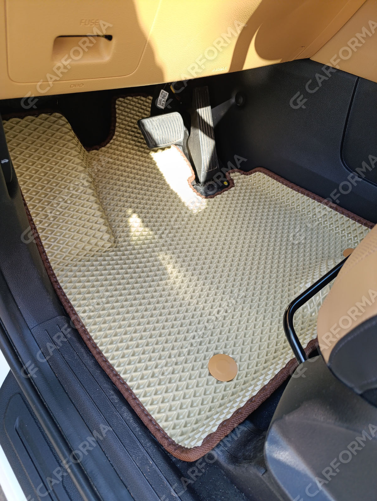 Ворсовые коврики на KIA Carnival IV 11 мест 2020&nbsp;-&nbsp;2026 в Новосибирске