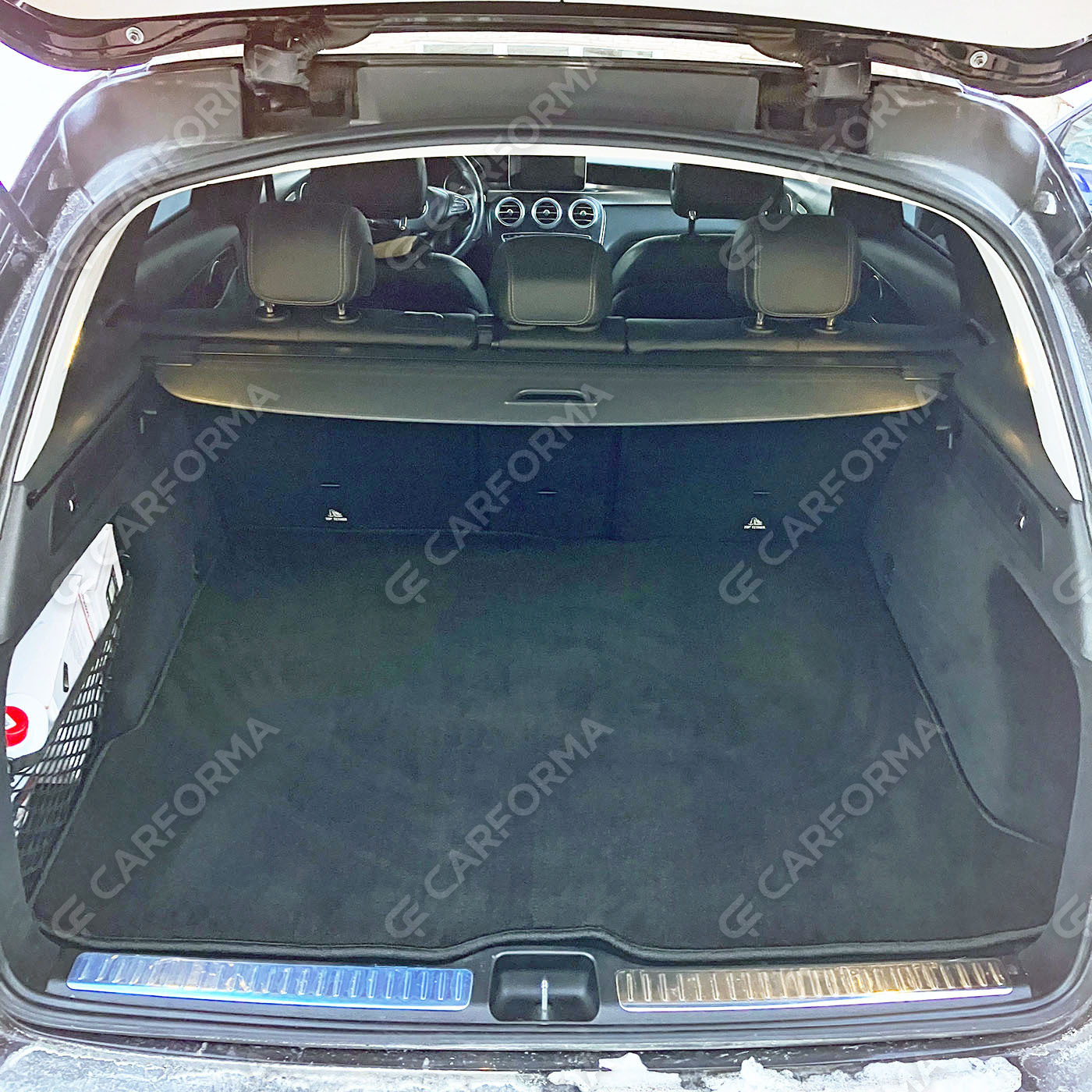 Ворсовые коврики на Mercedes GLC (X253) 2015&nbsp;-&nbsp;2023 в Новосибирске