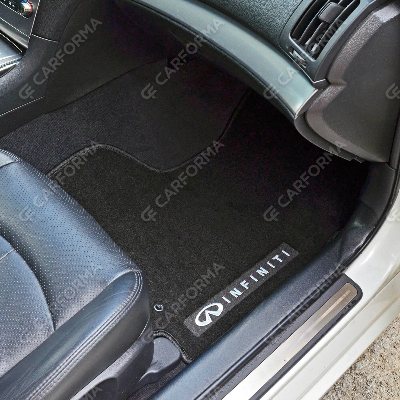 Ворсовые коврики на Infiniti Q60 I 2013&nbsp;-&nbsp;2016 в Новосибирске