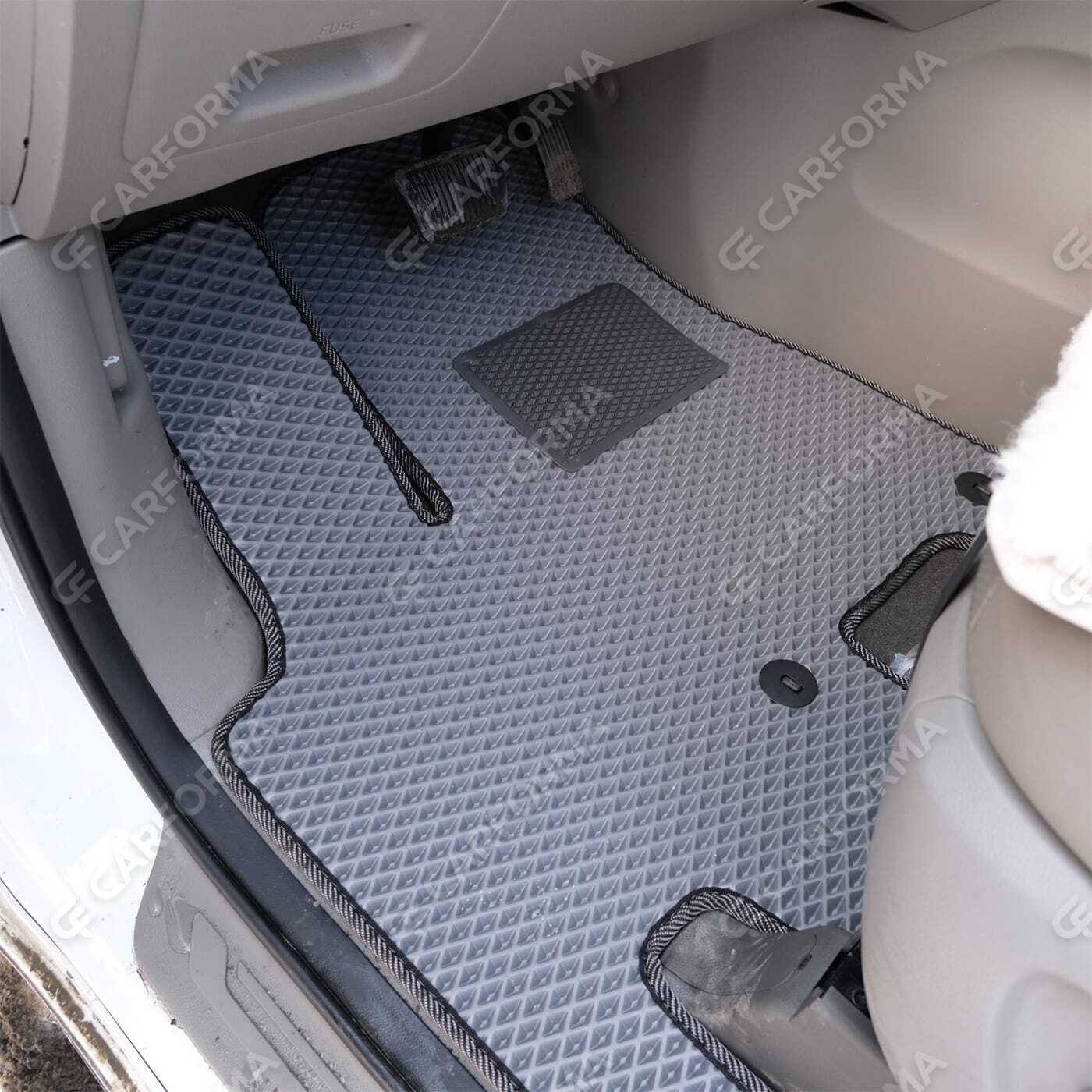 Ворсовые коврики на KIA Carnival III 7 мест 2014&nbsp;-&nbsp;2021 в Новосибирске