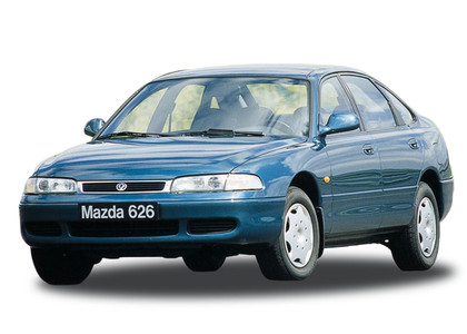Ворсовые коврики на Mazda 626 1991 - 1997 в Новосибирске