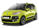 Ворсовые коврики на Citroen C3 Picasso 2008 - 2017 в Новосибирске