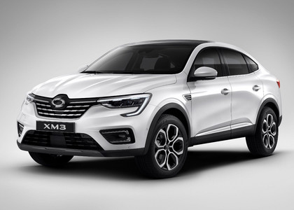 Ворсовые коврики на Renault Samsung XM3 2019 - 2025 в Новосибирске