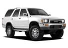 Ворсовые коврики на Toyota 4runner II 1989 - 1995 в Новосибирске