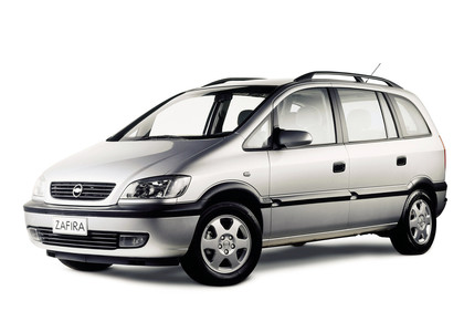 Ворсовые коврики на Opel Zafira A 1999 - 2006 в Новосибирске