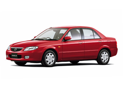 Ворсовые коврики на Mazda Familia (BJ) 1998 - 2003 в Новосибирске