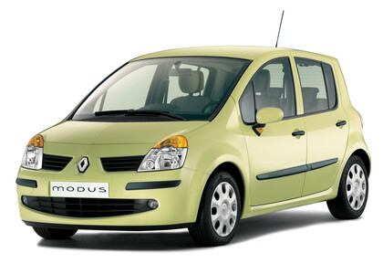 Ворсовые коврики на Renault Modus 2004 - 2012 в Новосибирске