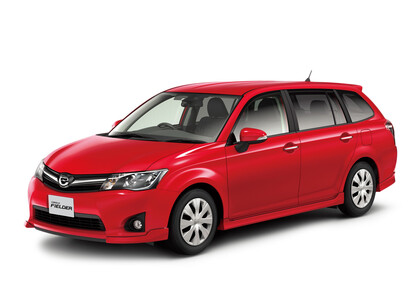 Ворсовые коврики на Toyota Corolla Fielder (E16) 2012 - 2017 в Новосибирске