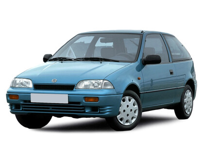 Ворсовые коврики на Suzuki Swift II Европа 1989 - 2004 в Новосибирске