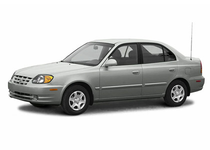 Ворсовые коврики на Hyundai Accent 1999 - 2012 в Новосибирске