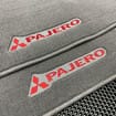 Ворсовые коврики на Mitsubishi Pajero III 1999 - 2006 в Новосибирске