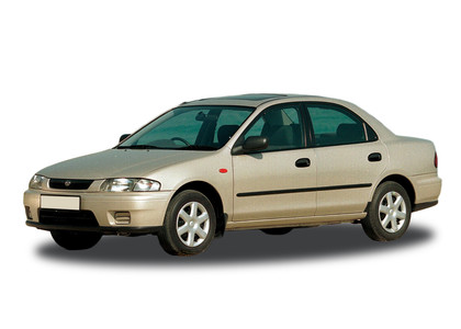 Ворсовые коврики на Mazda 323 1994 - 2000 в Новосибирске