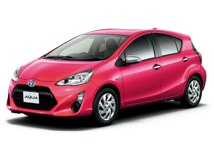 Ворсовые коврики на Toyota Aqua (P10) 2011 - 2021 в Новосибирске