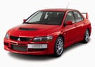 Ворсовые коврики на Mitsubishi Lancer Evolution IX 2005 - 2007 в Новосибирске
