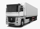 Ворсовые коврики на Renault Magnum 1990 - 2013 в Новосибирске