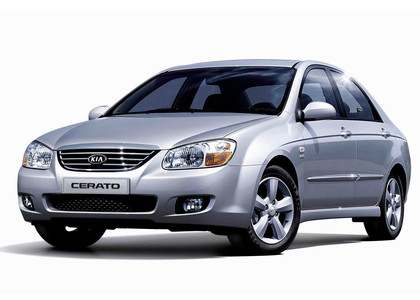 EVA коврики на KIA Cerato I 2004 - 2008 в Новосибирске