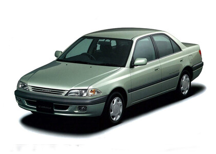 Ворсовые коврики на Toyota Carina (T21) 1996 - 2001 в Новосибирске