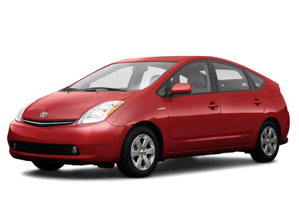 Ворсовые коврики на Toyota Prius (20) 2004 - 2009 в Новосибирске