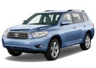 Ворсовые коврики на Toyota Highlander II 2007 - 2013 в Новосибирске