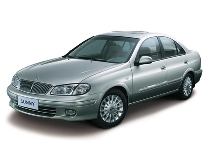 Ворсовые коврики на Nissan Sunny (N16) 2000 - 2005 в Новосибирске