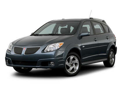 Ворсовые коврики на Pontiac Vibe I 2002 - 2008 в Новосибирске