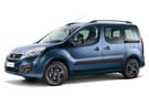 Ворсовые коврики на Peugeot Partner II 2008 - 2022 в Новосибирске