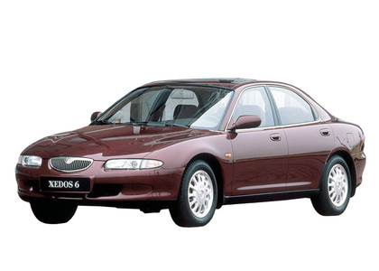 Ворсовые коврики на Mazda Xedos 6 1992 - 2000 в Новосибирске