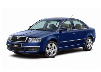 Ворсовые коврики на Skoda Superb I 2002 - 2008 в Новосибирске