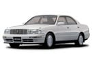 Ворсовые коврики на Toyota Crown (S140) 1991 - 1995 в Новосибирске