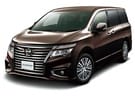 Ворсовые коврики на Nissan Elgrand (E52) 2010 - 2025 в Новосибирске