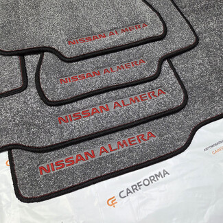 Ворсовые коврики на Nissan Almera 2 (N16) 2000&nbsp;-&nbsp;2006 в Новосибирске