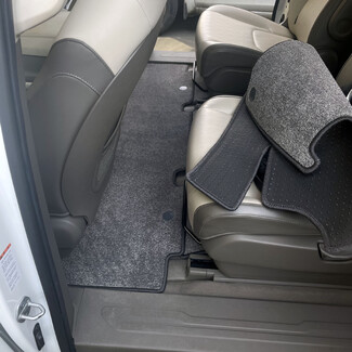 Ворсовые коврики на KIA Carnival IV 11 мест 2020&nbsp;-&nbsp;2026 в Новосибирске