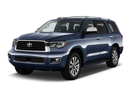 Ворсовые коврики на Toyota Sequoia II 2007 - 2022 в Новосибирске