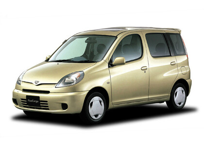 Ворсовые коврики на Toyota Funcargo 1999 - 2006 в Новосибирске