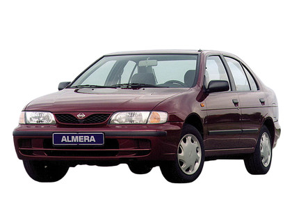 Ворсовые коврики на Nissan Almera I (N15) 1995 - 2000 в Новосибирске