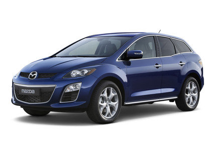 Ворсовые коврики на Mazda CX7 2006 - 2012 в Новосибирске