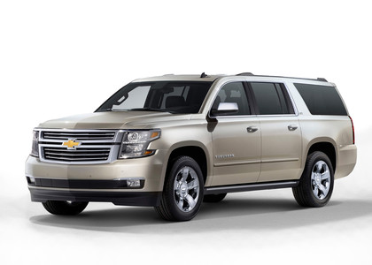 EVA коврики на Chevrolet Suburban 2014 - 2020 в Новосибирске