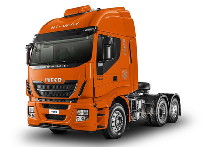 EVA коврики на Iveco Stralis (Hi-Way) 2016 - 2025 в Новосибирске