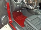 Ворсовые коврики на Ford Mustang V 2004 - 2014 в Новосибирске