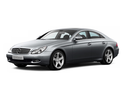 Ворсовые коврики на Mercedes CLS (C219) 2004 - 2010 в Новосибирске
